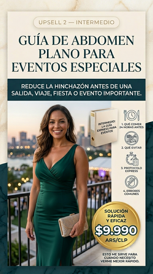 Guía de Abdomen Plano para Eventos Especiales